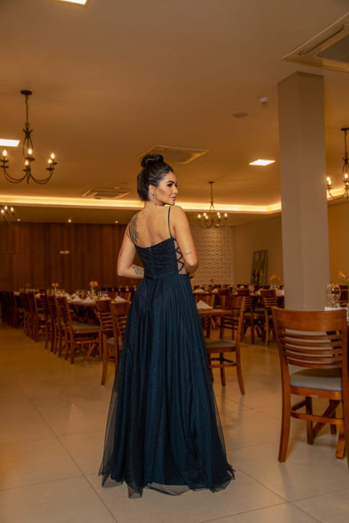 VESTIDO DECOTE LATERAL X